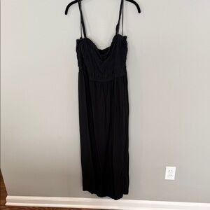 Old Navy Black Gathered Waist Skirt